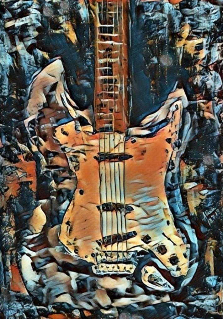 ArteDiAlina.com painting: Let's Rock (redux)